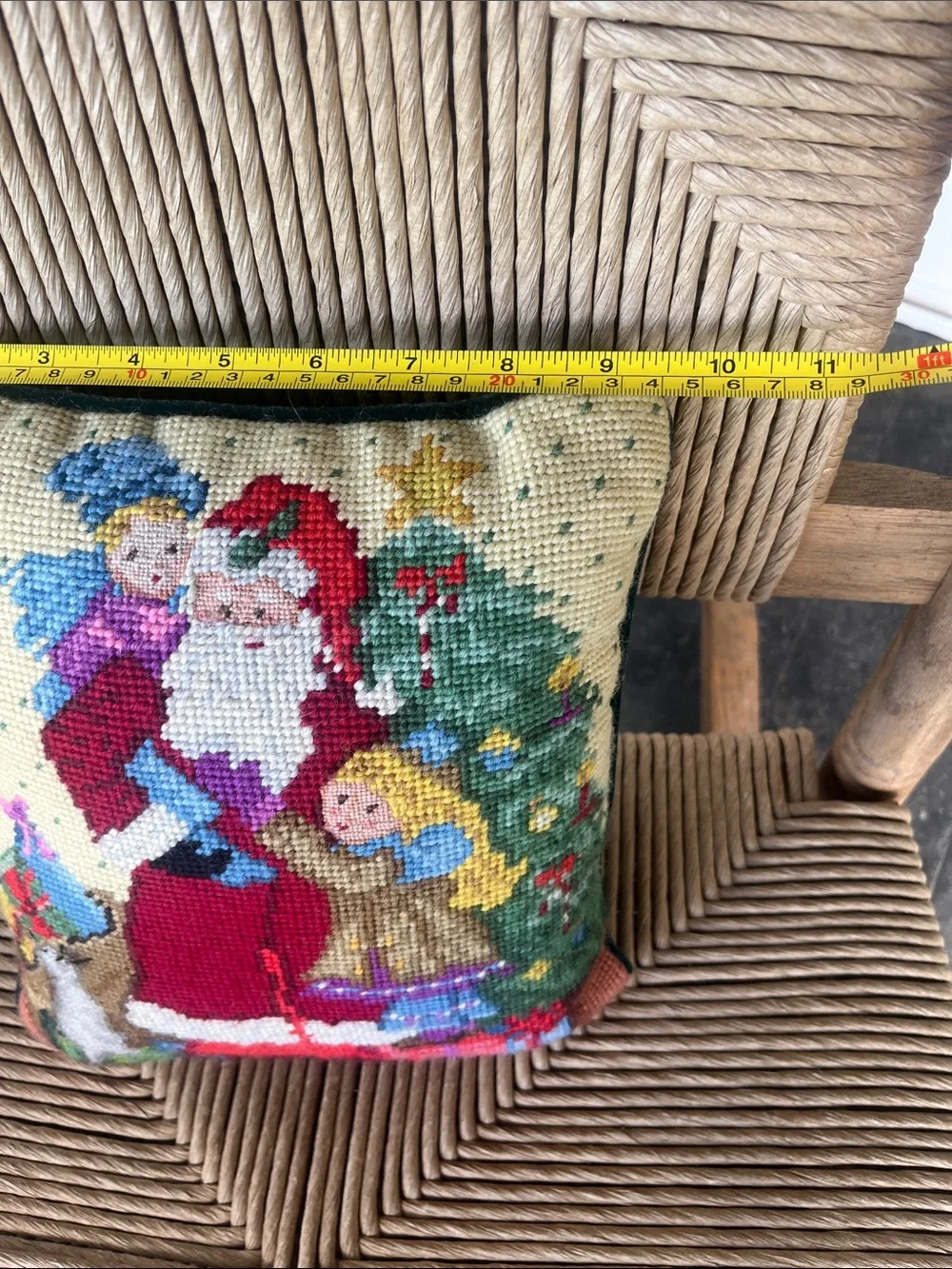 N/A festive needlepoint